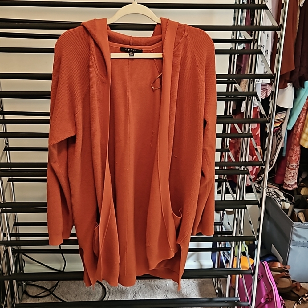 Cyrus hooded cardigan